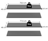Kleiderschrank Carter in grau Dreht�renschrank 5-t�rig 200 x 176 cm