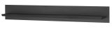 Wandboard Filmore in Schwarz matt Landhaus 180 x 25 cm
