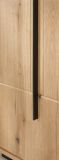 Schuhschrank Design-D in Evoke Eiche 50 x 200 cm