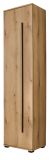 Schuhschrank Design-D in Evoke Eiche 50 x 200 cm