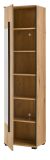 Schuhschrank mit Spiegel Design-D in Evoke Eiche 50 x 200 cm