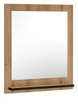 Garderobenspiegel mit Ablage Design-D in Evoke Eiche 79 x 89 cm