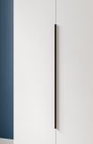 Kleiderschrank Swan in wei� Dreht�renschrank 4-t�rig 160 x 181 cm