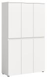 Mehrzweckschrank Assino in wei� 105 x 175 cm, bis zu 18 F�cher