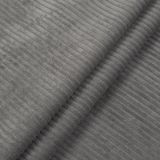 Sofa Valero in grau Cord Ecksofa 4-Sitzer 276 x 183 cm