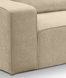 Sofa Pargola in beige Webstoff Ecksofa 4-Sitzer 305 x 281 cm