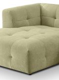 Sofa Astaro in gr�n Webstoff Ecksofa 5-Sitzer 292 x 161 cm