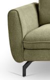 Sofa Palma in gr�n Webstoff Ecksofa 5-Sitzer 259 x 167 cm