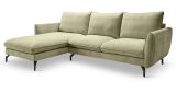 Sofa Palma in gr�n Webstoff Ecksofa 5-Sitzer 259 x 167 cm