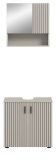 Badm�bel Set 2-teilig Livia in Kaschmir Badkombination 60 x 180 cm