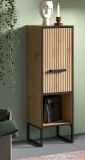 Badezimmer Kommode Scana in Artisan Eiche Badkommode 30 x 101 cm, Soft-Close