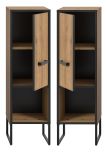 Badezimmer Kommode Scana in Artisan Eiche Badkommode 30 x 101 cm, Soft-Close