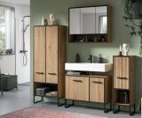 Badm�bel Set 4-teilig Scana in Artisan Eiche Badkombination 199 x 192 cm, Soft-Close