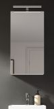 Badezimmer Spiegelschrank Talerno in Wei�, 1-t�rig 38 x 77 cm
