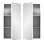 Badezimmer Spiegelschrank Talerno in Wei�, 1-t�rig 38 x 77 cm