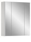 Badezimmer Spiegelschrank Talerno in Wei� 3-t�rig, Badschrank 60 x 70 cm