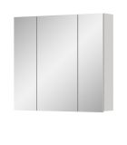 Badezimmer Spiegelschrank Talerno in Wei�, 3-t�rig 82 x 77