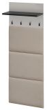 Garderobe Set Vektor in Kaschmir und schwarz Garderobenkombination 3-teilig mit Streifenmuster 90 x 203 cm