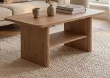 Couchtisch Luzern in Hickory Walnuss 90 x 56 cm