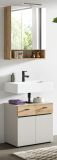 Badm�bel Set Matteo in Kaschmir und Evoke Eiche Badkombination 60 x 191 cm