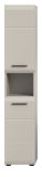 Badezimmer Hochschrank Cover in Kaschmir / Sand, 2-t�riger Badschrank 30 x 185 cm