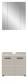 Badm�bel Set 2-teilig Cover in Kaschmir / Sand, Badkombination 60 x 185 cm