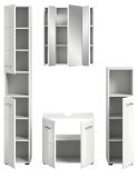 Badm�bel Set 4-teilig Cover in Kaschmir Badkombination 150 x 185 cm