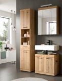 Waschbeckenunterschrank Shawn in Artisan Eiche Badezimmer Unterschrank 60 cm