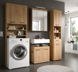 Waschmaschinenschrank Shawn in Artisan Eiche Waschmaschinen �berbau 63 x 191 cm