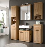 Badm�bel Set 2-teilig Shawn in Artisan Eiche Badkombination 60 x 191 cm
