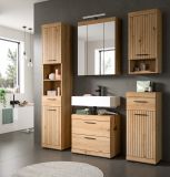 Badm�bel Set 2-teilig Shawn in Artisan Eiche Badkombination 60 x 191 cm