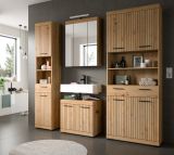 Badm�bel Set 3-teilig Shawn in Artisan Eiche Badkombination 149 x 191 cm