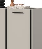Garderobe Set 4-teilig Nevia in Kaschmir 185 x 190 cm, Soft-Close