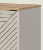 Sideboard Bente in Kaschmir und Evoke Eiche Kommode 154 x 95 cm