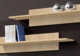 Wohnwand Option in Jackson Eiche Schrankwand 4-teilig h�ngend mit Push-To-Open, 210 x 170 cm