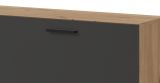 Sideboard Onawa in Grau und Artisan Eiche Kommode 176 cm, Soft-Close