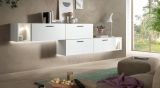 Sideboard Onawa in wei� Stauraumschrank 277 cm, Soft-Close
