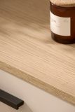 Sideboard Ingar in Kaschmir und Eiche,  Kommode 205 x 95 cm mit Soft-Close