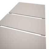 Esstisch Home-X in kaschmir Tisch ausziehbar 150 - 190 cm