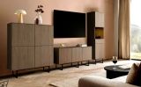 TV-Lowboard Breda in Nussbaum 150 x 70 cm, mit Push-to-Open und Komforth�he