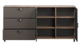 Sideboard Oriana in Bronze und RostoptikKommode 176 cm, Soft-Close