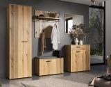 Garderobenpaneel Feliz in Evoke Eiche Wandgarderobe 80 x 84 cm