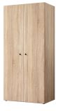 Kleiderschrank Purio in Sonoma Eiche hell Dreht�renschrank 2-t�rig 81 x 176 cm