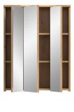 Badezimmer Spiegelschrank Bailey in Artisan Eiche Badschrank 3-t�rig 60 x 77 cm