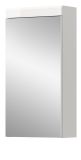 Badezimmer Spiegelschrank Shawn in wei� Hochglanz Badschrank mit Spiegel 40 x 79 cm