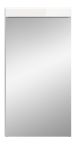 Badezimmer Spiegelschrank Shawn in wei� Hochglanz Badschrank mit Spiegel 40 x 79 cm