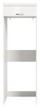 Waschmaschinenschrank Shawn in wei� Hochglanz Waschturm f�r Waschmaschine und Trockner 66 x 200 cm