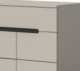 Flurkommode Cooper in Kaschmir Schuhschrank 80 x 94 cm, Soft-Close