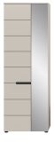 Garderobenschrank Cooper in Kaschmir 65 x 190 cm variable Inneneinteilung, Soft-Close
