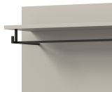 Garderobe Set 5-teilig Cooper in Kaschmir 175 cm, Soft-Close